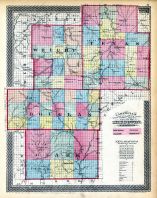 Douglas, Texas, Ozark and Wright Counties, Missouri State Atlas 1873